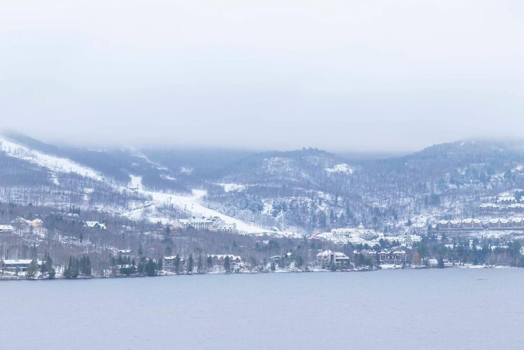 Serenity By The Slopes: Tremblant Waterfront Condo Мон-Трамблан Экстерьер фото